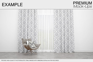 Curtains Mockup