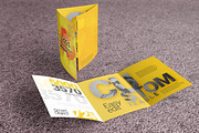 1125.5 Tri-Fold Brochure Mockup, a Mockup by Vectogravic Design (Thumbnail 2 of 8)