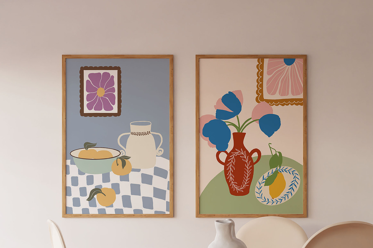 Hand Drawn Still Life Posters, a Food Illustration by Ayya Studio (Photo 7 of 11)