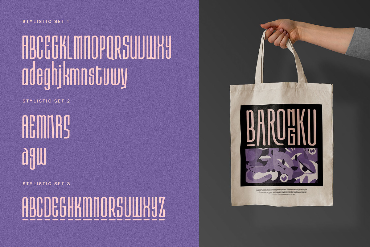 MOUBARU Typeface, a Sans Serif Font by alit design (Photo 16 of 17)