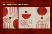 Mid-Century Posters & Retro Shapes 2, a Graphic by LEROY Design (Thumbnail 7 of 10)