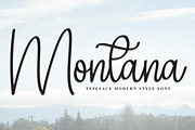 Montana | Script Font, a Handwritten Font by Scratchones (Thumbnail 1 of 8)