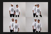 T-Shirt Mock-Up Set, a Shirt Mockup by Freeman Studio (Thumbnail 7 of 14)