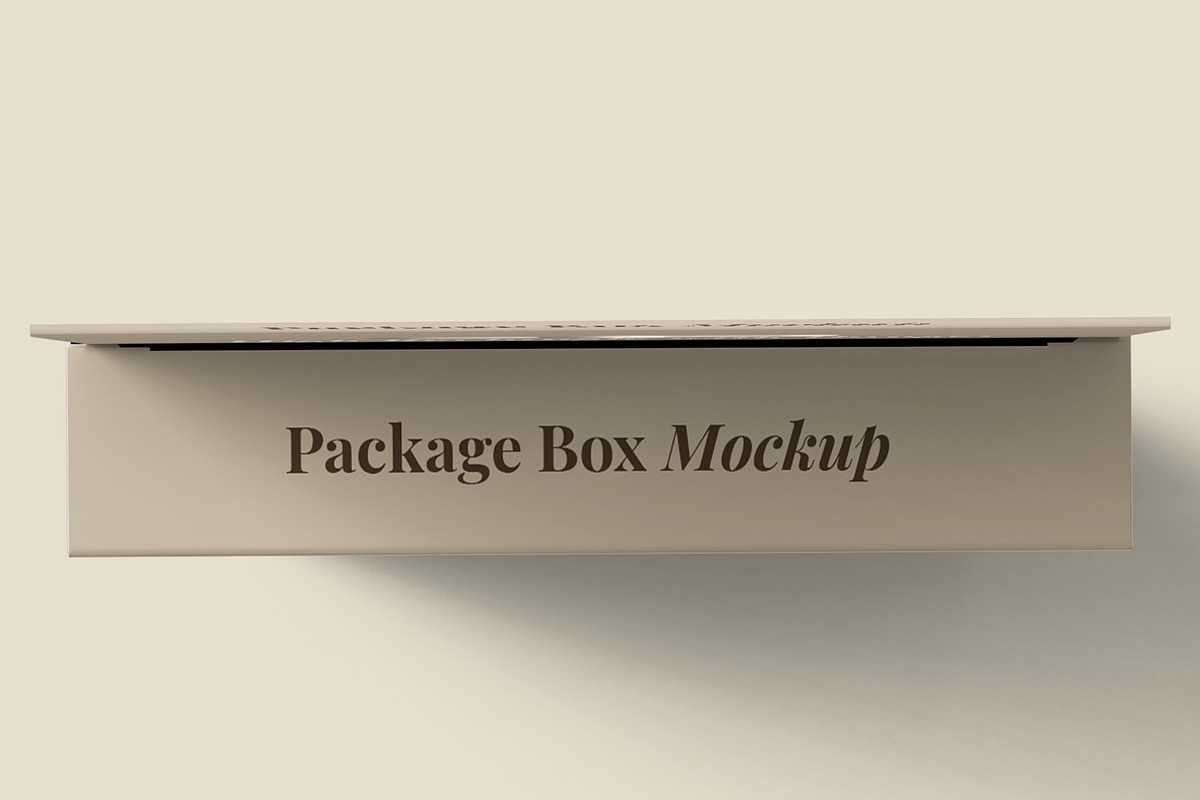 Package Box Mockup with Hanger, a Packaging Mockup by Illusiongraphic (Photo 19 of 19)