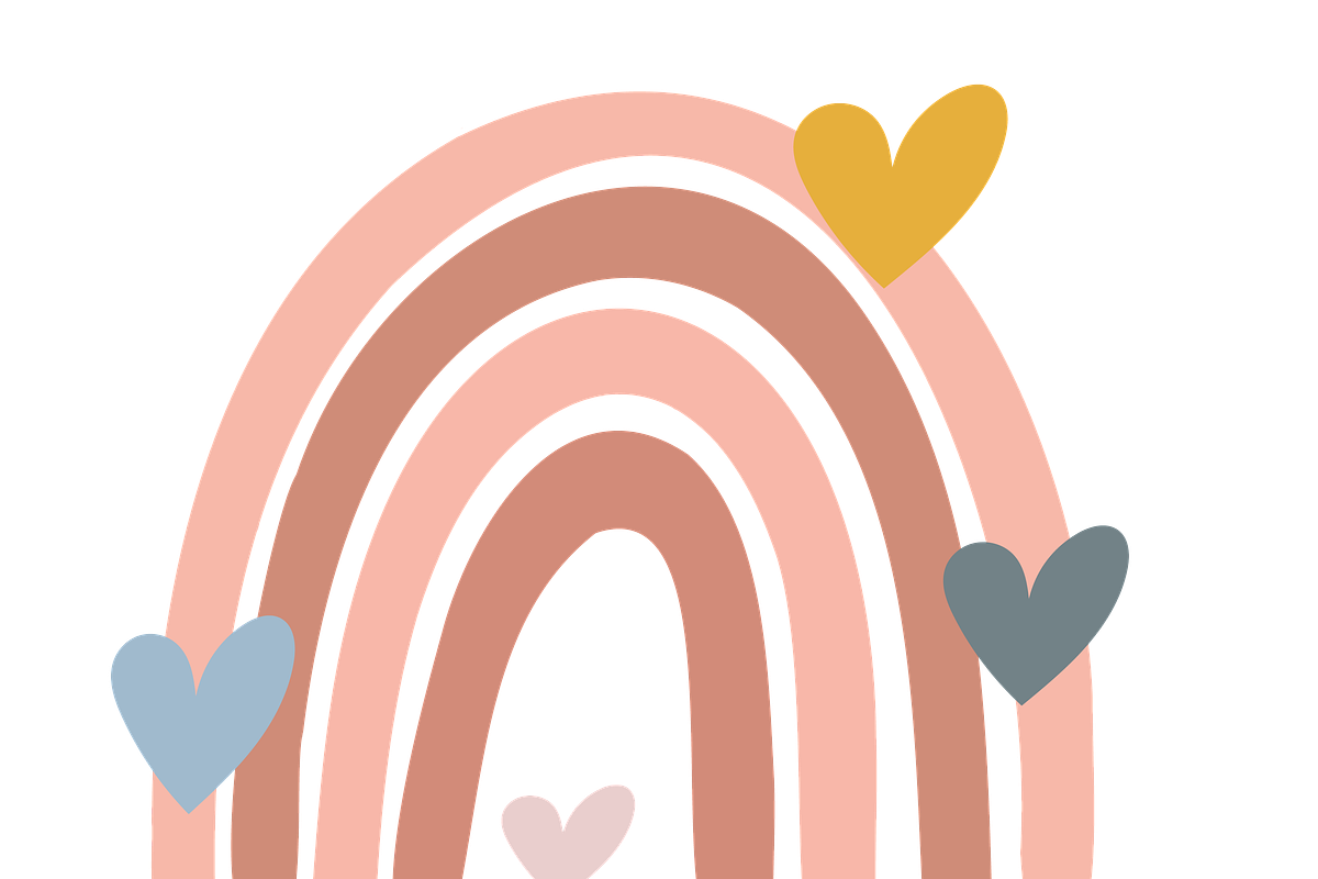 Rainbow set 20 PNG clip art, a Graphic by Favorites_Art (Photo 5 of 9)
