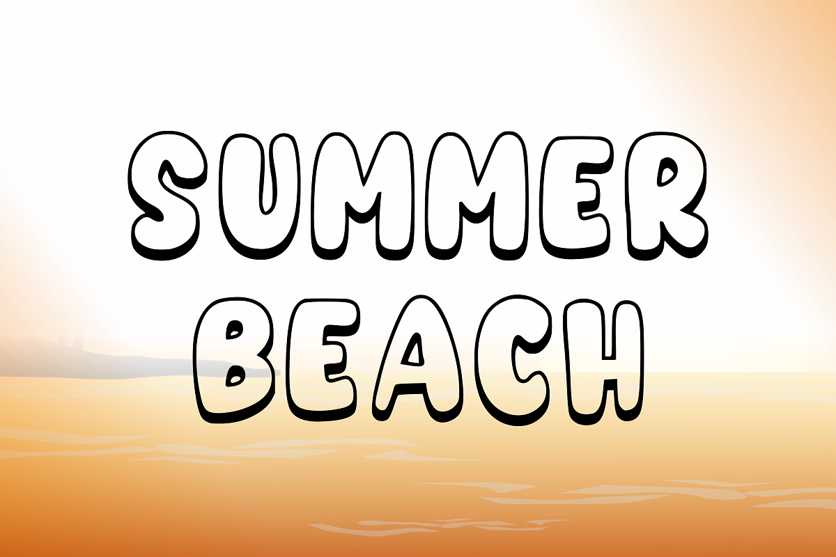 Sunrise Orange, a Font by Limited.studio (Photo 2 of 5)