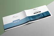 Brochure Mock-Up / A4 Landscape, a Print Template by Mockup Cloud (Thumbnail 3 of 5)