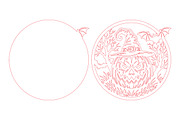 Scary Pumpkin Halloween Laser Cut, an Object Graphic by DreamCafeArt (Thumbnail 4 of 4)