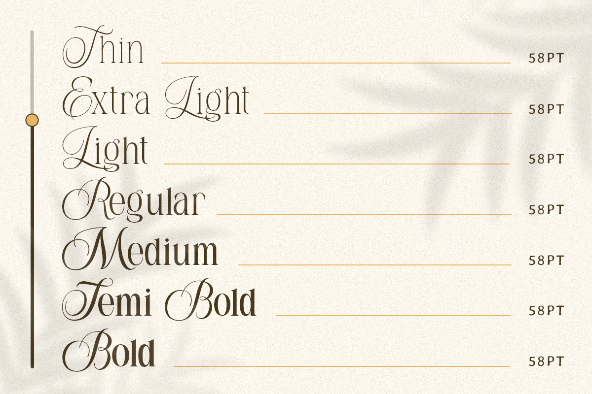 Reglika Mosta - Wedding Family Font, a Serif Font by Pandeka Studio (Photo 2 of 10)