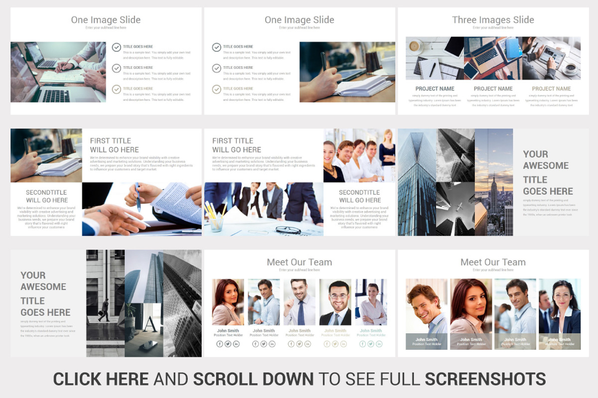 Multi Business PowerPoint Template, a Presentation Template by SlideSalad (Photo 13 of 28)