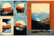 Abstract Collages, a Decorative Illustration by Digital Art Creations (Thumbnail 1 of 8)