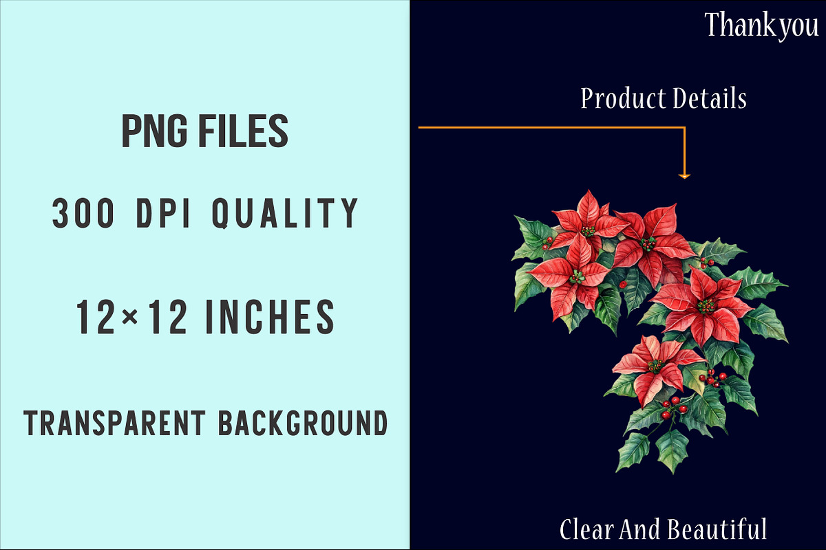 Christmas Garlands Sublimation PNG, an Illustration by SinaCreation (Photo 4 of 5)