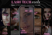 Lashes Instagram Video Reels, a Social Media Template by design4social (Thumbnail 1 of 9)