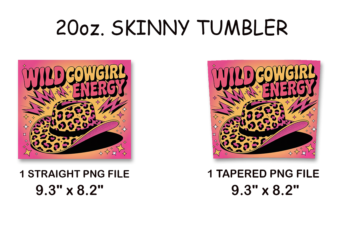 Wild Cowgirl Energy 20oz Tumbler, an Arts & Entertainment Photo by LamanAzalea (Photo 2 of 2)
