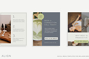 Spiritual Wellness Social Media Kit, a Social Media Template by CreativeWilderness (Thumbnail 3 of 11)
