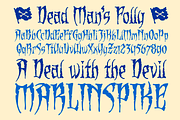 Dead Man's Chest - pirate fonts, a Blackletter Font by Comicraft Fonts (Thumbnail 3 of 5)
