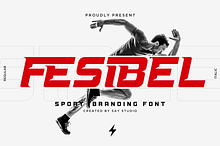 Fesibel - Bold Sports Branding Font