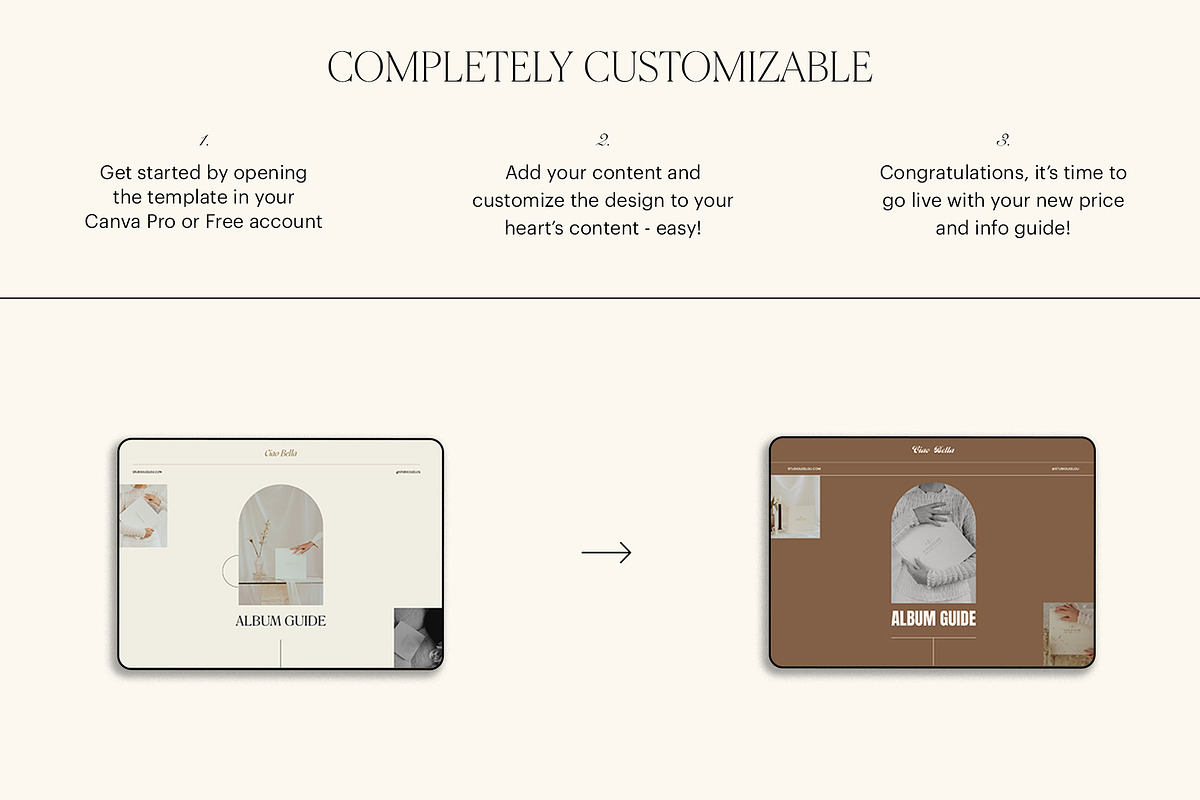 Stylish | Album Guide PDF, a Templates & Theme by Studio Leelou (Photo 10 of 10)