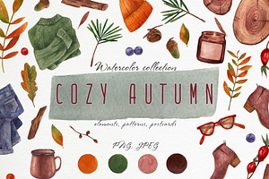 Watercolor Collection Cozy Autumn