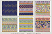 Boho Paisley Patterns & Motifs, a Pattern Graphic by Rose Design (Thumbnail 4 of 13)