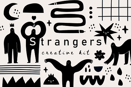 Strangers, a Person Illustration by Twisted Tail