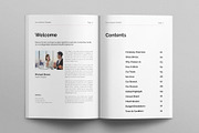 Annual Report Template – 20 Pages, a Brochure Template by E-Type (Thumbnail 2 of 8)