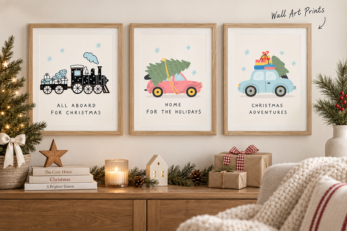 Whimsical Xmas Illustrations, a Seasonal Illustration by Anna Studio (Photo 4 of 12)
