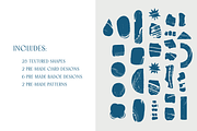 Textured Shapes & Badges Set, a Texture Illustration by Mere Hunter (Thumbnail 6 of 10)
