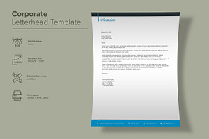 Elegant Letterhead Design Template