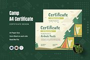 Camp Certificate, a Print Template by Fannan Studio (Thumbnail 1 of 2)