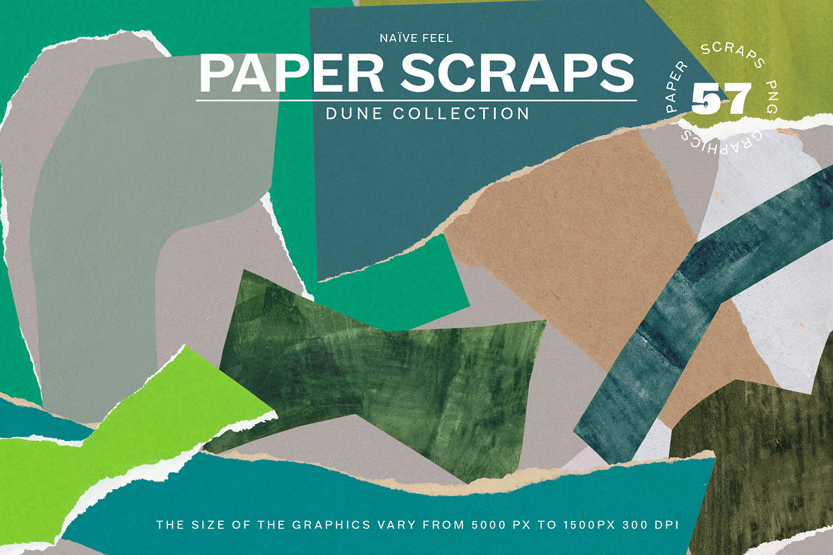 Paper Scraps, a Texture Graphic by Naive Feel (Photo 6 of 7)