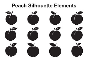 Peach Leaf Silhouette Collection