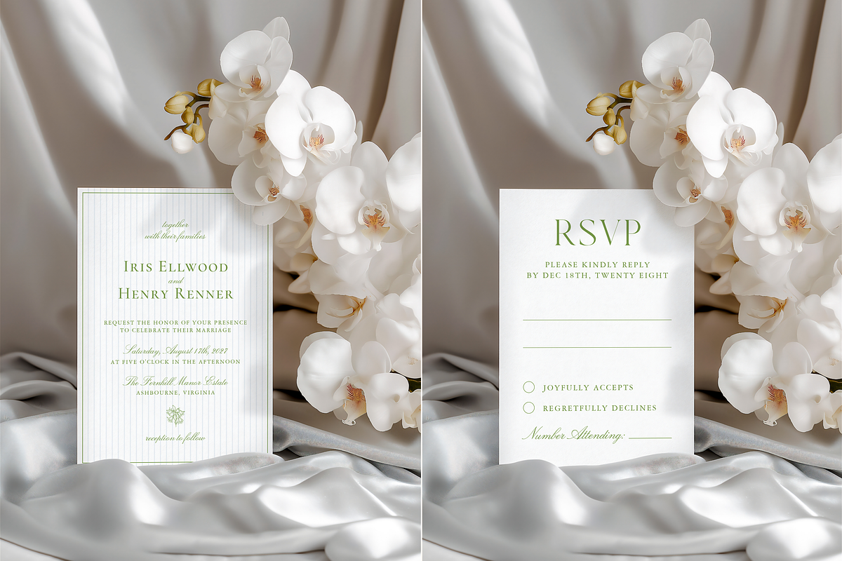 Orchid Wedding 5x7 Invitation Mockup, a Product Mockup by Serenefeeling (Photo 2 of 6)