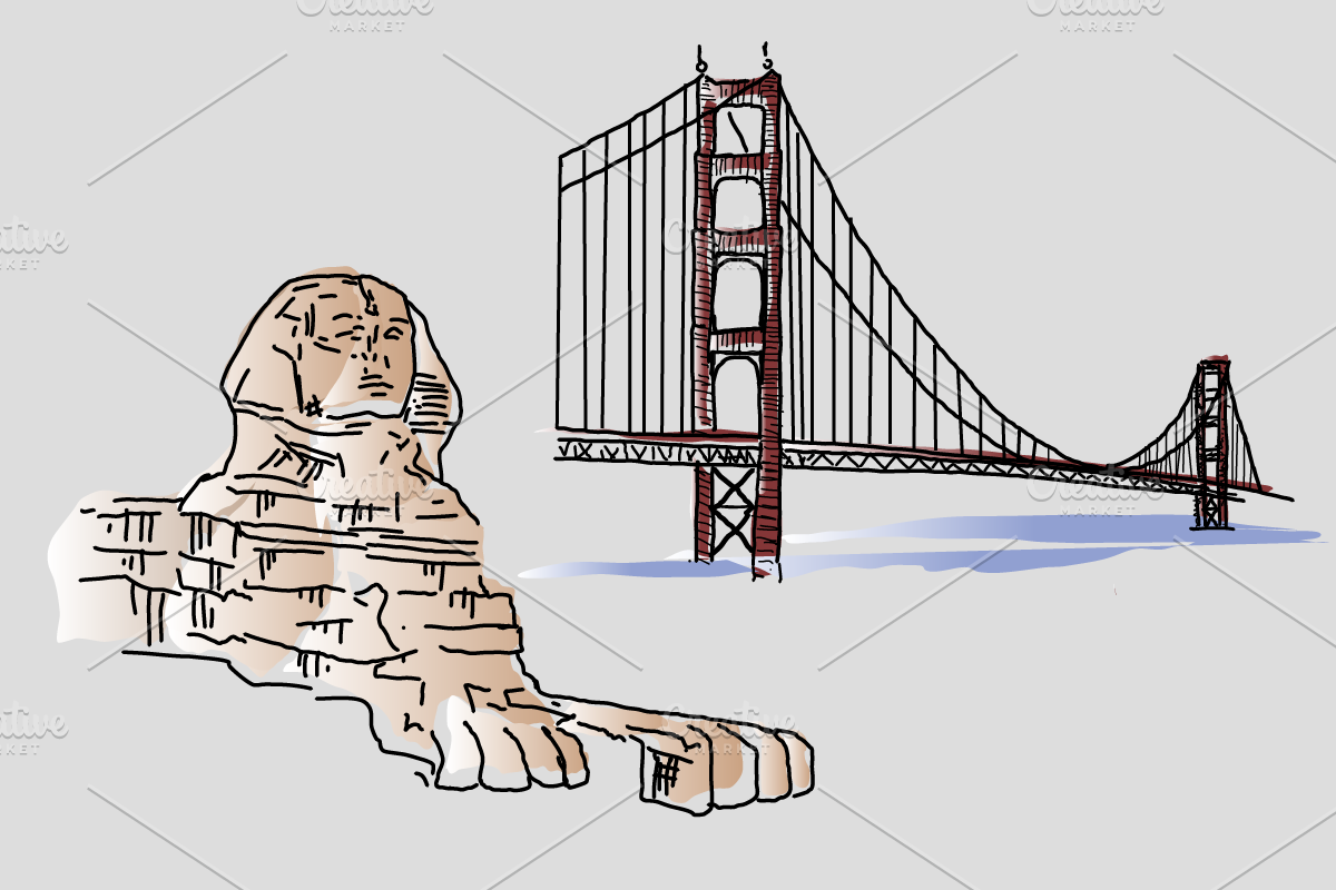 27 Landmarks, an Illustration by Jadugar Design Studio (Photo 5 of 13)