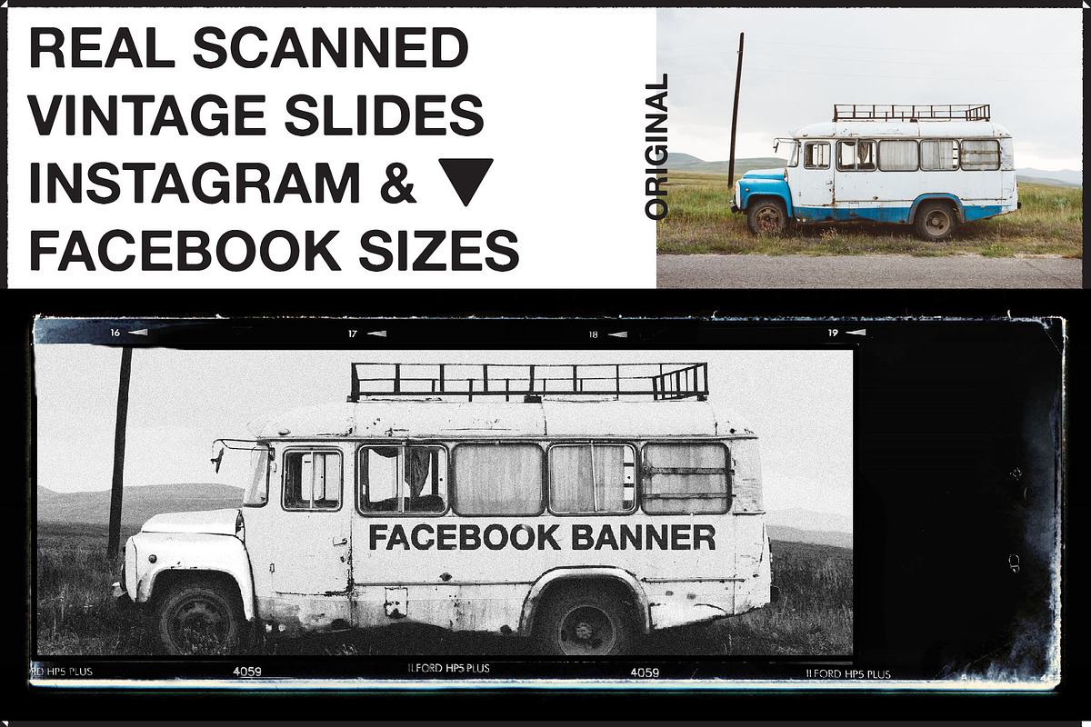 VINTAGE FILM PHOTO MOCKUP BUNDLE, a Print Template by Tropical Type (Photo 3 of 8)