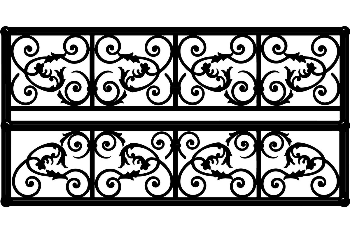 Ornamental Scroll Engraving Panel, a Decorative Illustration by Designer_Momina (Photo 10 of 20)