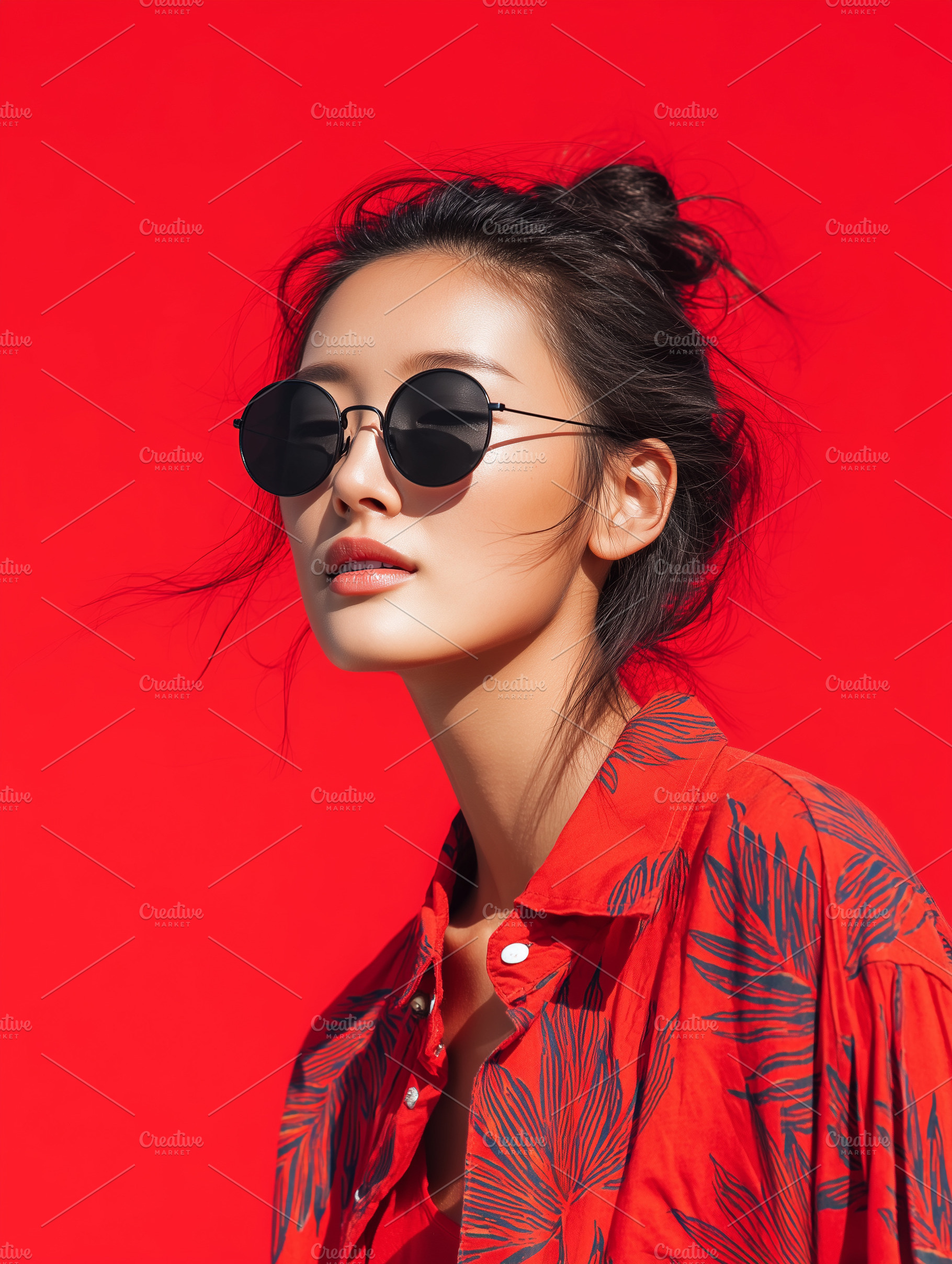 Stylish portrait of a young asian, a Person Photo by MistyDay