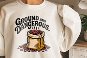 Caffeine & Chaos, Retro Coffee, an Object Graphic by GlitterCraft (Thumbnail 67 of 101)