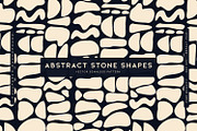 Abstract Stone Shapes, a Pattern Graphic by MalyskaStudio (Thumbnail 1 of 21)