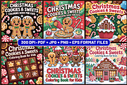 62 Christmas Cookies & Sweets Color, a Seasonal Illustration by Design Art (Thumbnail 3 of 6)