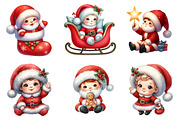 Cute Christmas Baby Santa PNG, a Graphic by CitraGraphics (Thumbnail 4 of 4)