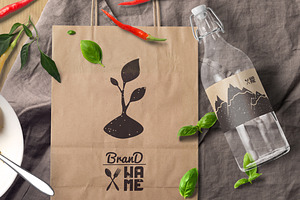 4 Eco Food Logos