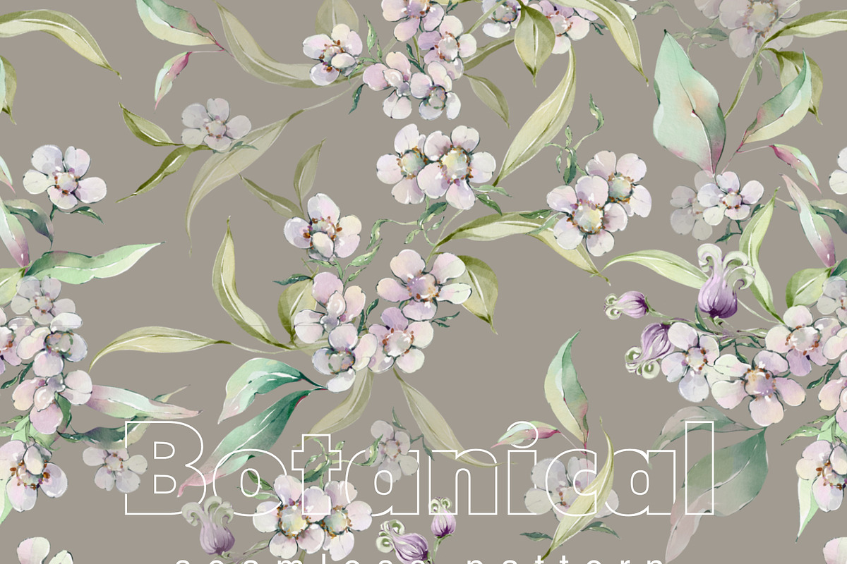 Watercolor flowers botanical bundle, a Decorative Illustration by Edith’s World (Photo 15 of 15)