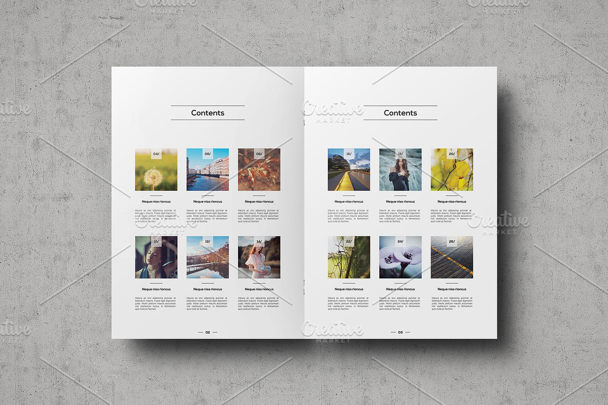 Multipurpose Portfolio Template, a Brochure Template by ShapShapy (Photo 2 of 14)