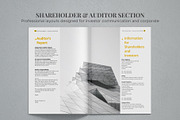 Annual Report Template Canva, a Brochure Template by Oshin Design (Thumbnail 4 of 6)