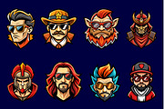 24 Character Mascots Bundle, an Illustration by Riswan Ratta (Thumbnail 4 of 4)