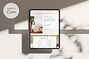 2 Page Media Kit Canva Template, a Templates & Theme by Tabitha Emma (Thumbnail 4 of 5)