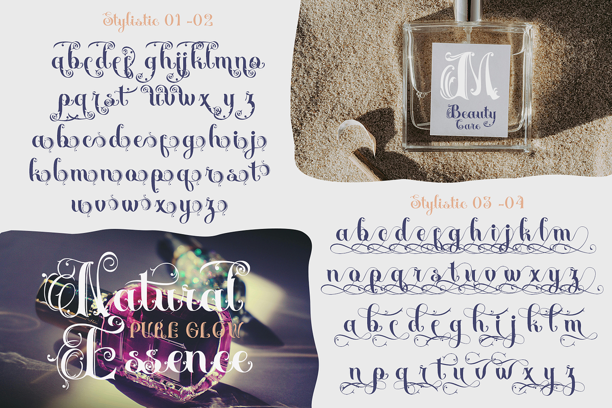 Brasstape Decorative Script, a Blackletter Font by madeDeduk (Photo 9 of 10)