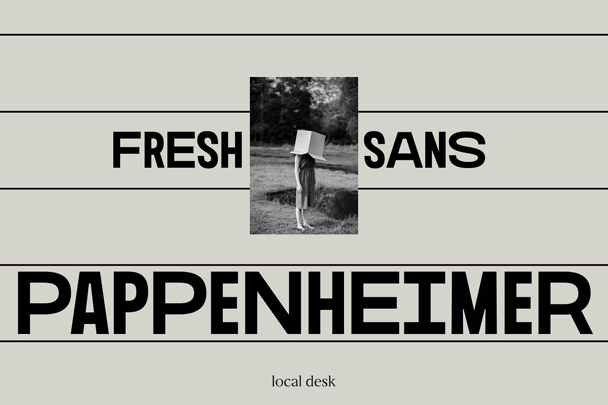 Pappenheimer – A Fresh Sans, a Sans Serif Font by Local Desk Designstudio (Photo 7 of 20)