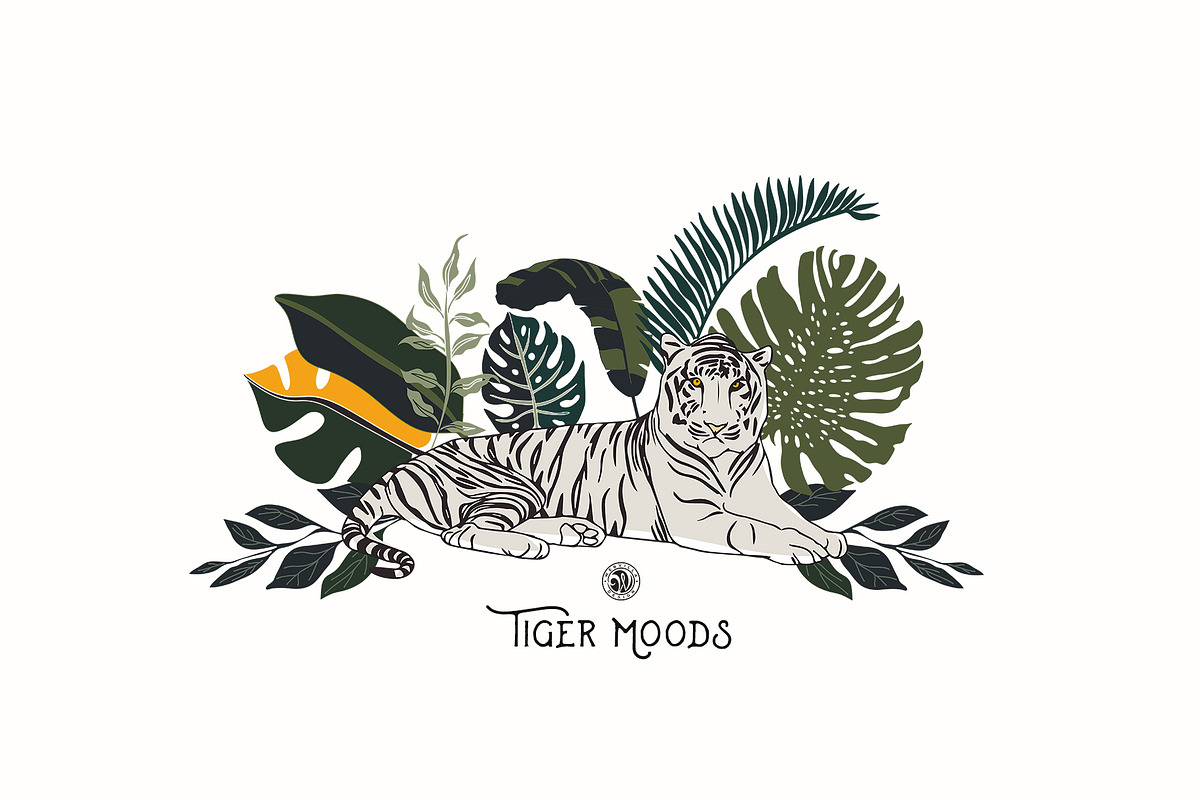 Tiger Moods, an Animal Illustration by Bloomart Studio (Photo 3 of 8)